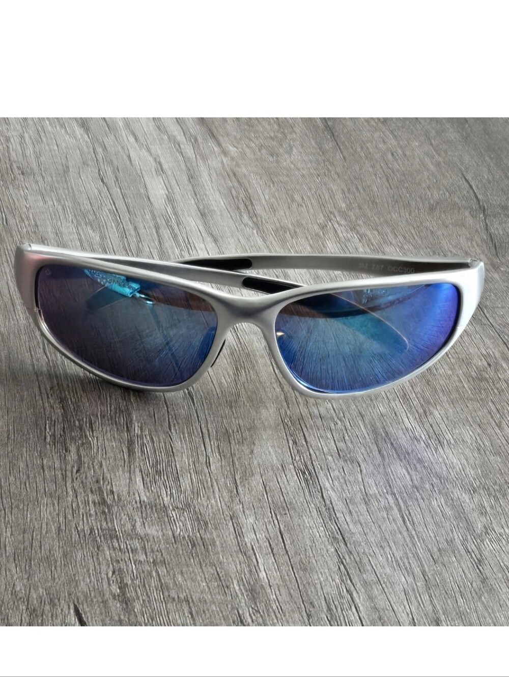 Vintage OCC 300 ORANGE COUNTY CHOPPERS  Aluminum Sunglasses Very Rare Polarized